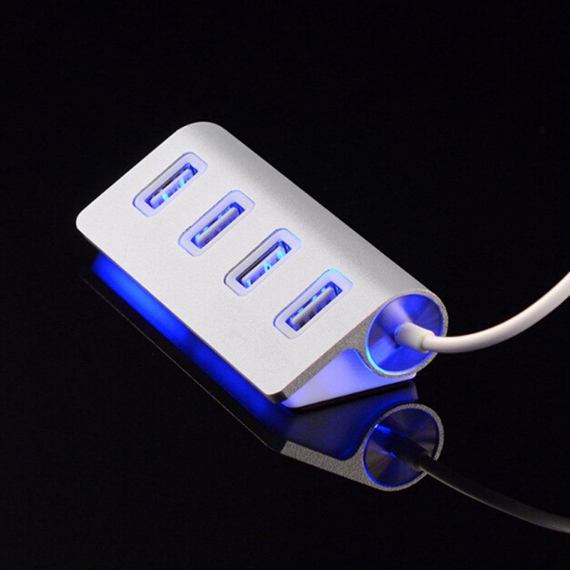 Compatible with Apple, Four-port USB 2.0 HUB hub