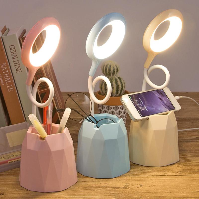 Charging desk lamp