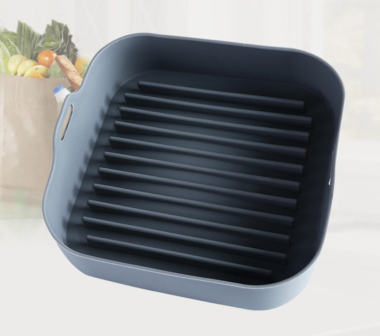 Air Fryer Silicone Pot Replacement Of Parchment Paper Liners: No More Cleaning Basket After Using The Air Fryer Food Safe Air Fryers Oven Accessories